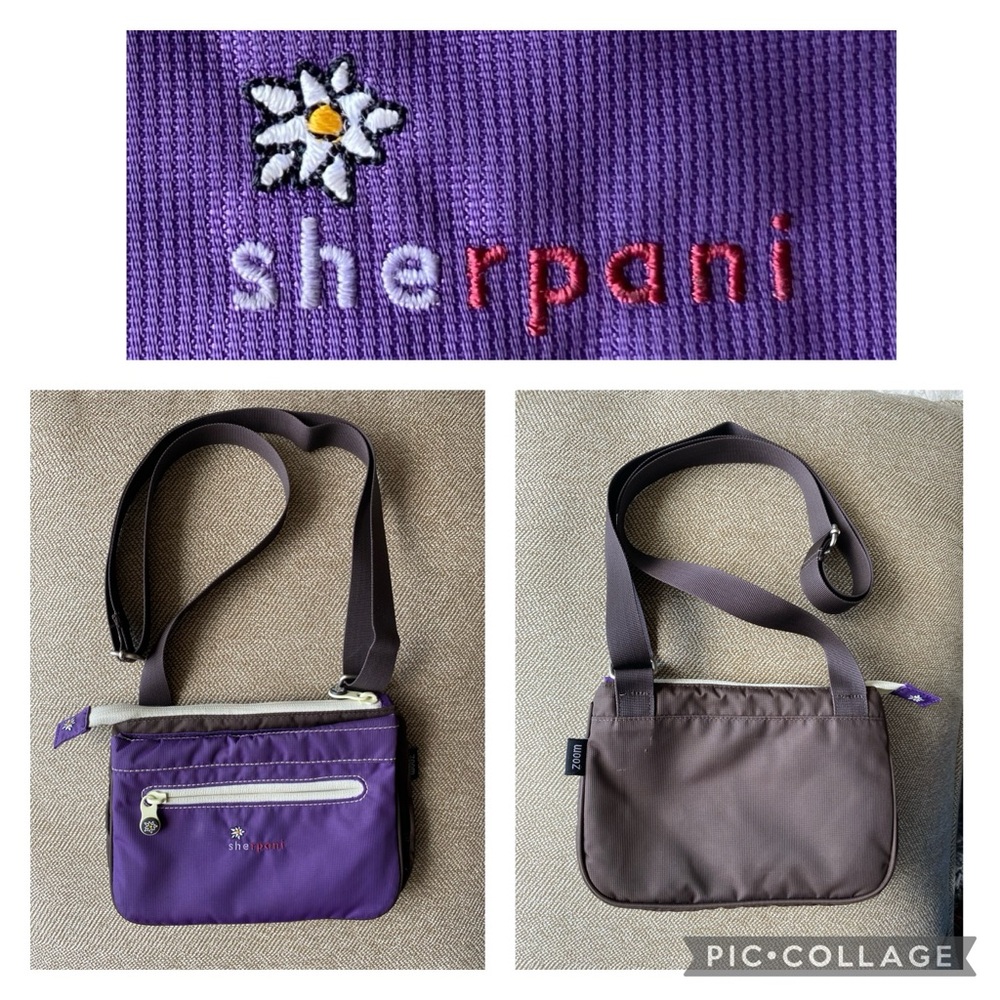 Sherpani Purple Crossbody Bag